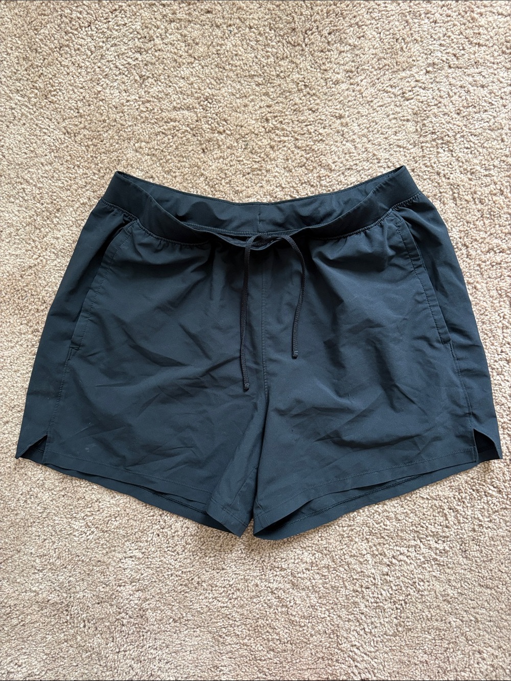 Under Armour Black Men's Athletic Drawstring Shorts